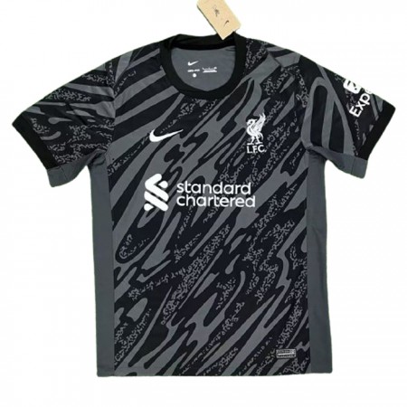 Goedkope Liverpool Doelman Shirt 2024-25 Zwarte Goedkope Liverpool Doelman Shirt 2024-25 Zwarte